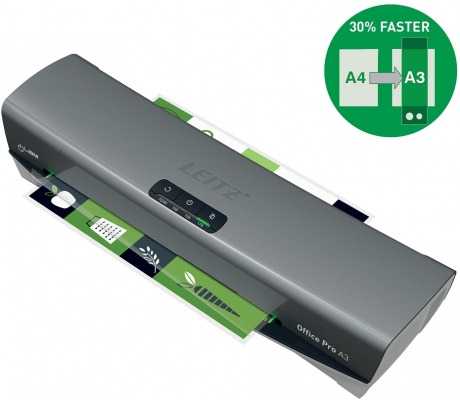 Laminator iLAM A3 Office Pro, kit folii inclus, Leitz